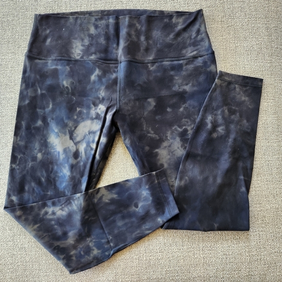 Lululemon Align High Rise Legging Size 18 Diamond Dye Graphite Grey Bronze Green - Picture 1 of 6